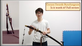 Goryeo Swords Byeolungeom  Full Traditional Sword Review sword talktameshigiri [upl. by Standley876]