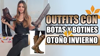 LOS MEJORES OUTFITS CON BOTAS Y BOTINES ✅ Dani Mateluna Asesora de Imagen [upl. by Saltzman126]