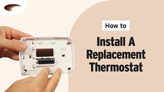 How To Install a Replacement Thermostat [upl. by Annauqaj104]