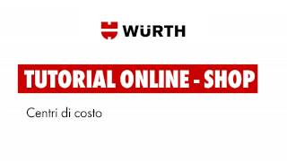 Come avere una panoramica degli acquisti fatti tutorial OnlineShop  Würth [upl. by Hekking580]