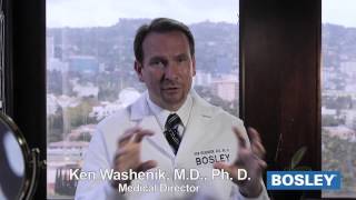 Bosley Medical Dr Ken Washenik  Propecia vs Rogaine Effectiveness [upl. by Eendyc17]