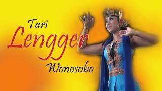 TARI LENGGER ASLI WONOSOBOMAKAN GELAS [upl. by Knarf]