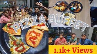 PIzza Buffet Octant pizza in Vidhya Nagar Anand 350 only UNLIMITED FOOD DHAVAL VISARIYA [upl. by Garold]