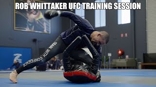 UFC star Rob Whittaker behind the scenes  Exercise ASMR [upl. by Nolahs515]