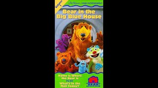 Opening To Bear in the Big Blue House Vol 1 1998 VHS [upl. by Sorrows922]