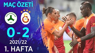 GZT Giresunspor 02 Galatasaray MAÇ ÖZETİ  1 Hafta  202122 [upl. by Aihseyn909]