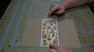 Scrapbook Tutorial Double Slider Pocket [upl. by Ettedo652]