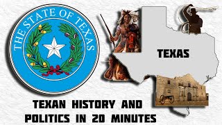 Brief Political History of Texas [upl. by Karlan]