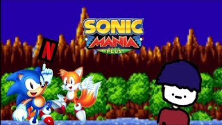 jugando Sonic mania Netflix [upl. by Nacnud]