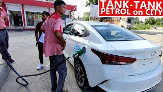 2021 Verna Petrol Mileage Test in City जैसा सोचा था [upl. by Gae]