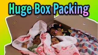 Reborn baby doll huge box opening 2022 💛 Packing three reborn baby dolls set of twins [upl. by Ragouzis]