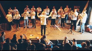 TITANIC  French Horn Orchestra  TEREMISKI HORN CAMP 2018 [upl. by Sergius885]