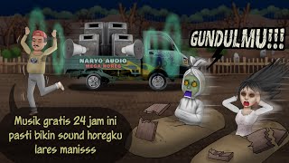 Hantu vs Sound Horeg  kampung setan auto budheg HORORKOMEDI  Kartun Lucu Animasi Horor [upl. by Pangaro]