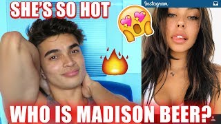 WHO IS MADISON BEER Instagram Reaction SEXY AF [upl. by Nnagrom]