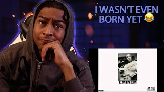 EMINEM XL FREESTYLE 1998REACTION MUST WATCH [upl. by Ong]