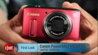 First Look Canon PowerShot SX260 HS [upl. by Akimert245]