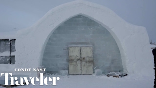 Inside Swedens Frozen Icehotel  Condé Nast Traveler [upl. by Feeney]