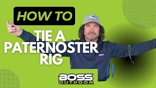 How to tie a paternoster rig [upl. by Ratcliff]