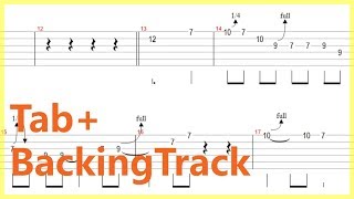 BB King  The Thrill Is Gone Guitar Solo TabBackingTrack [upl. by Crabb]