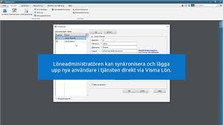 Aktivera Visma Utlägg i Visma Lön 300600 [upl. by Eedyah]