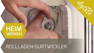 Rollladen Gurtwickler wechseln [upl. by Duer]