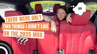 2025 Acura MDX Review [upl. by Bartolomeo]