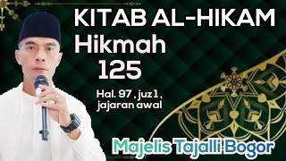 Kitab AlHikam  Hikmah ka 125  Hal 97  juz 1  jajaran awal [upl. by Hterrag634]