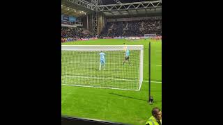 2 goalkeepers taking a penalty at each eachother Preston 1615 win on Penalties v Fulham ffc pne [upl. by Randi]