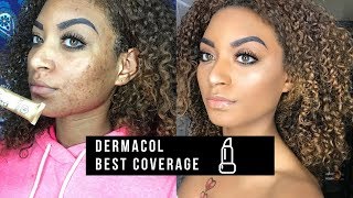 BEST FOUNDATION IN THE WORLD l Dermacol Review [upl. by Yllod]