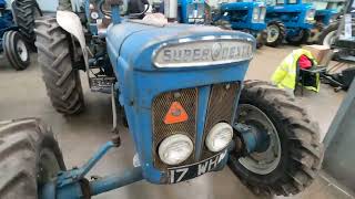 1963 Roadless Fordson Super Dexta 4x4 24 Litre 3Cyl Diesel Tractor 45 HP [upl. by Budge]