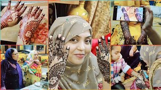 Rukhsati se pehle ka yadgar din  Dulhan k Maine mehndi lagai 😍 fullday and night vlog [upl. by Chavaree543]