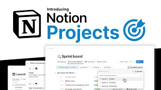 Introducing Notion Projects [upl. by Lewiss]