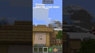 I got the rarest seed in Minecraft seed is given in the videoshots minecraft gaming [upl. by Lleoj274]