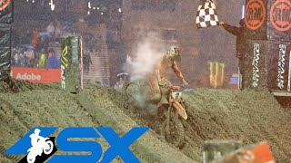 Supercross Round 2 450SX Highlights  San Francisco CA Oracle Park  Jan 13 2024 [upl. by Gerita]