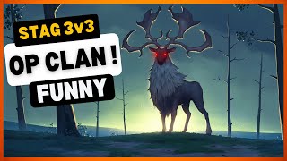 Rare Stag 3v3  Northgard  Bonus Jokes [upl. by Lledraw]