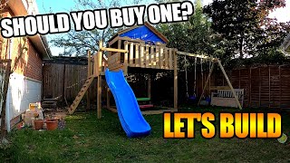 HOW TO BUILD Wickey Smart Coast  DIY REVIEWINSTRUCTIONS Self Building Kids Wooden Playhouse Resort [upl. by Mulderig]