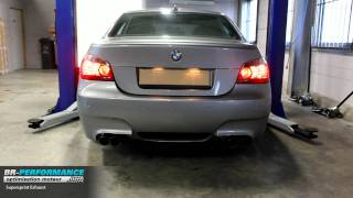 BMW E60 M5 V10 507hp Supersprint Exhaust par BRPerformance [upl. by Ariak]