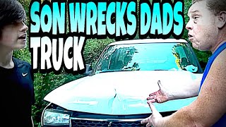 WILLIAM WRECKS BILLS TRUCK [upl. by Aisiram]