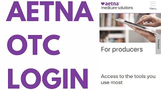 myaetnacomotc Aetna OTC Login Order Online Catalog Benefits ⏬👇 [upl. by Rimola874]