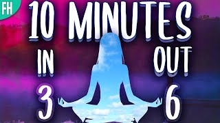 Effective 10 Minute Diaphragmatic Breathing Exercise  Meditation [upl. by Anaerb]