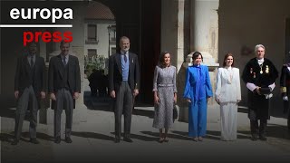 Los Reyes presiden la entrega del Premio Cervantes a Luis Mateo Díez [upl. by Lawrenson]