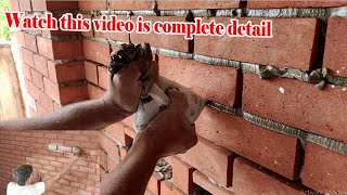 amazing clay bricks installation process ब्रिक्स जॉइंट्स  ब्रिक्स केमिकल कौन सा लगेगा और कैसे लगाएं [upl. by Eiggep]