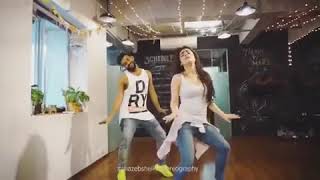 Haseena Gori Gori RadhikaMadan dancing with Choreographer Shazeb Sheikh [upl. by Cirdes]