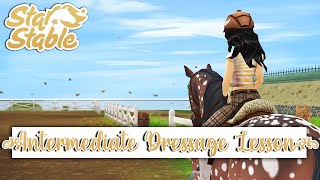 Star Stable Inside an IntermediateAdvanced Dressage Lesson 😱 [upl. by Moyra]