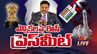 AP Election Schedule Live  Lok Sabha Election Schedule Announcement  EC Press Meet Live  Ntv [upl. by Naiditch]