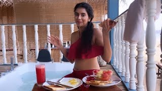 MY STAY AT AGONDA VILLAS GOA VLOG CHARU ASOPA SEN [upl. by Meehsar]