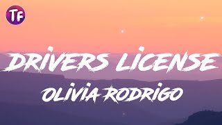 Olivia Rodrigo – drivers license Lyrics  Letra [upl. by Llirrehs]