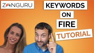 How To Find Keywords for Amazon Listing  ZonGuru Keywords On Fire Tutorial [upl. by Rihat]