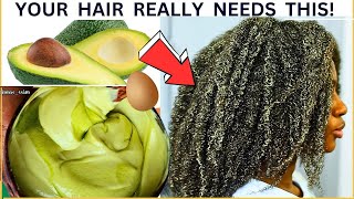 HOW TO NATURALLY THICKEN YOUR HAIR  diy Protein Treatment For Rapid Hair Growth [upl. by Carley]