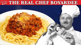 The Original Chef Boyardee Spaghetti Dinner [upl. by Base]